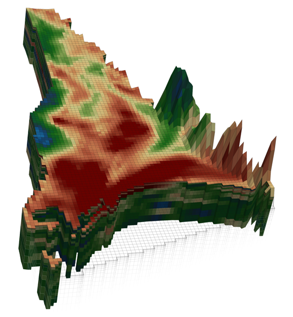 Kh field estimated using ENSI